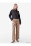 Alita City Lcw Vision Navy Blue Pleated Women's Shirt with a Difference - 2