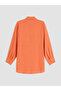 Two Mt Shop Quality Lcw Everyday Orange Modal Blend Women's Shirt Tunic - 6