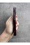 iPhone 13/14 Case Compatible Burgundy Heart Wave 3D Shiny Phone Case with Camera Protection - 5