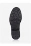 Black Genuine Leather Men's Classic Boots Winter Loafer Shoes - 4