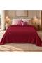 100% Cotton 150X200 cm Waffle Patterned, Pique Bed & Sofa Cover - 2