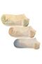 Ml print 3-piece 32ptk1-m 6pr 40/44 men's 3-piece bootie socks - 2
