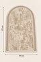Duru Jute Straw Rope & Plush Prayer Mat with Non-Slip Base, Soft Textured Handmade Decorative Prayer Mat - 3