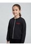 Girl's 2-Threaded Zippered Sweatshirt, 100% Cotton