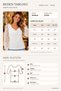 Flowy Collar and Floral Lace - Women's Viscose Fabric Long Sleeve Blouse - 5