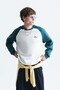 Color Block Crew Neck Sweatshirt