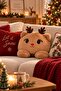 25 cm Sitting Deer Plush Toy Soft Cute Christmas Reindeer Sleeping Companion Gift Christmas Decor Plush