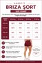 Women's High Waist Scrunch Tightening Anthracite Gray Short Shorts Tights 13 cm Push up Fitness Sports Tights - 4