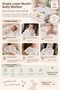 100% Cotton 3-Piece Muslin Baby Blanket Set Oeko-Tex Certified Muslin Blanket 80 X 90 cm - 5