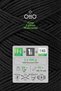 Thin Cotton Macrame • Black • 5-Pack × 200 Gr / 170 m • 2 mm • Cotton Cord • Macrame, Bags, Accessories - 3