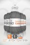 Natural Cotton • Dark Gray (6011) • 5-Pack × 100 Gr / 200 m • 2 mm • Cotton Thread • Punch, Amigurumi, Macrame