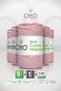 Thin Cotton Macrame • Light Pink • 5-Pack × 200 Gr / 170 m • 2 mm • Cotton Cord • Macrame, Bags, Accessories
