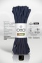 Tress • Navy Blue (5043) • 2-Pack × 30 m / 500 Gr • 6 mm • Cotton Cord Rope • Supla, Runner, Wall Decoration - 2