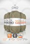 Natural Cotton • Khaki Green (6051) • 5-Pack × 100 Gr / 200 m • 2 mm • Cotton Thread • Punch, Amigurumi, Macrame