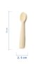 Teething Silicone Spoon, Off-White - BPA & PVC & Latex & Plastic Free. - 6