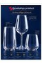 Allegra Water Soft Drink Glass Set - Water Glass Set 18 Pieces. 425Cc, 470Cc, 350Cc - 2
