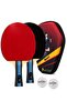 Professional Table Tennis Racket Set with Bag 2 Rackets 2 Balls R409 - 8