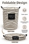 Foldable Canvas Fabric Laundry Basket 35X35X45 cm Toy and Dirty Laundry Basket Home Organizer - 2