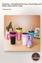 4 Thermos Bottles – Portable Beverage Container, Travel Cup and Bottle Alternative, Flask, Bottle