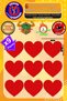 Iron-On Embroidered Patch, Red Heart Patch (9 Pcs) Iron-On Embroidery Woven Applique Patch
