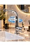 Delta Chrome Herringbone Spout Sink Faucet – Stylish Design, Single Handle Modern Bathroom Faucet - 6