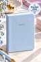 Pocket Size Notebook 10.5 X 7.5 cm Lined Mini Notebook 80 Sheets 80 Gr Blue