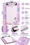 Cat Patterned Secretary's Notepad 15X22 cm – 38 Sheets Lined Notepad - 1 - 3
