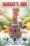 Jworld Licensed Jolly T-Rex Barrel Game - 24 Colorful Bones Exciting Family and Party Game