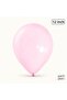 Macaron Light Pink (Pale Pink) 12 Inch 100-Pack Latex Balloons - 2
