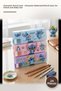 24 Character Pencil Cases – Pencil Holder with Character Patterns, Pencil Case for School and Daily Use
