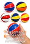 High Bouncing Stress Ball Galaxy Space Moon Ball Extreme Bouncing Garden Toy Stress Ball - 3