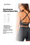 Linecontour Bra Women's Adjustable Cross Strap Sports Bra with Removable Pads - 4