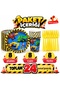 Construction Themed Birthday Party Set |   8 and 16 Person Capacity |   Plate, Cup, Fork Set |   Birthday Table Decoration 24 / 48 Pieces |   Children's Birthday Tableware Set - 2