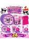 Kuromi Themed Birthday Party Set |   8 and 16 Person Capacity |   Plate, Cup, Fork Set |   Birthday Table Decoration 24 / 48 Pieces |   Children's Birthday Tableware Set - 2