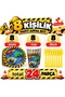 Construction Themed Birthday Party Set |   8 and 16 Person Capacity |   Plate, Cup, Fork Set |   Birthday Table Decoration 24 / 48 Pieces |   Children's Birthday Tableware Set - 3