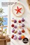 10 Pieces of Natural Seashell Dreamcatcher – Seashell Dreamcatcher, Home Decoration and Hanging Ornament, Gift