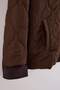 Brown Velvet Collared Seasonal Quilted Lined Inner Pocket Regular Fit Men's Coat Tmnaw27Mo00003 - 8