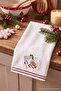 Christmas Themed 100% Cotton Embroidered Towel 46X71Cm Tphaw27Mh00014