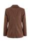 Trendyol Studio Brown Zippered Suede Blazer Jacket Twoaw27Bc00048 - 4