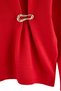 Red Trendyol Studio Accessory Detailed Cashmere Blended Knitwear Sweater Twoaw27Kz00278 - 6