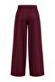 Plum Trendyol Studio Ribbed Wide Leg Fabric Pants Twoaw27Pl00100 - 4