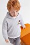 Kar Melanj Thick Boys' Hooded Printed Sweatshirt Tkdaw27Sw00064 - 3
