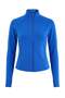 Cobalt Blue Brushed Scuba Knitted Sports Jacket Thmaw26Sk00012 - 4