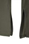 Khaki Spanish Flare Slit Knitted Plus Size Trousers Tbbaw23Ar00030 - 2