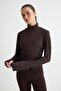 Brown Diver/Scuba Lycra ®   Adaptive ™ Ultra Flexible Knitted Sports Jacket Thmaw27Sk00005 - 3