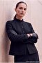 Black Glittery Striped Fitted Blazer Jacket Twoaw27Bc00049 - 2