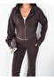 Women's Zippered Hooded Spanish Style Sweatpants Set