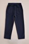 Beli Lace-Up Combed Cotton Fabric Unisex Children's Trousers - 7
