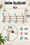 Multi-Purpose Door Back Hanger with Metal Hooks, 8 Hooks - 2