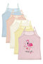 5-Pack Thin Strap Girls' T-Shirt - 4